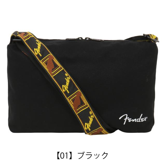 レビュー投稿で+5％還元】フェンダー ショルダーバッグ B5 キャンバス