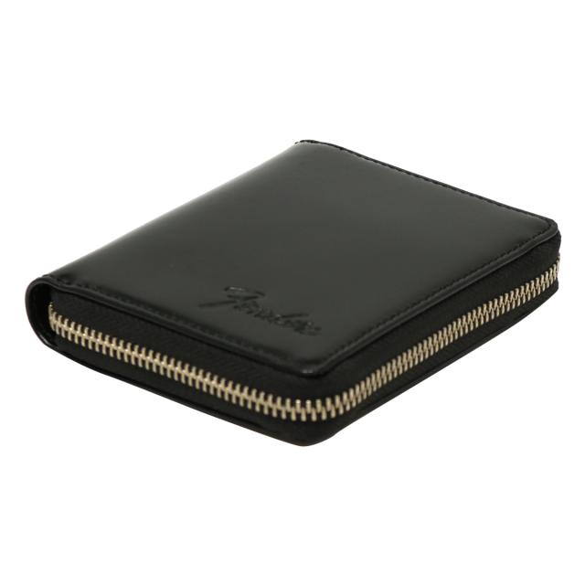 【レビュー投稿で+5％還元】フェンダー 二つ折り財布 本革 ラウンドファスナー メンズ 950-703 Fender 牛革 ミドルウォレット ギターピック ストラップ付き 開運 一粒万倍日 クリスマス_mp レビュー投稿で+5％還元】フェンダー 二つ折り財布 本革 ラウンド