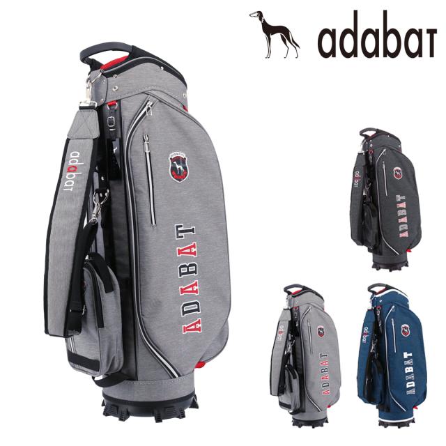 アダバット ゴルフバッグ カート型 ABC412 adabat ポーチ付 軽量 アダバット ゴルフバッグ カート型 ABC412 adabat ポーチ付 軽量