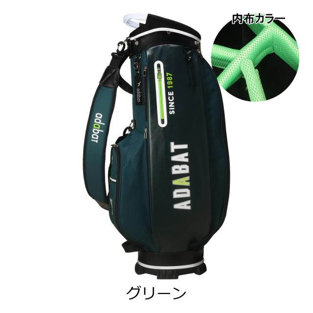 レビュー投稿で+5％還元】アダバット ゴルフ キャディバッグ カート型