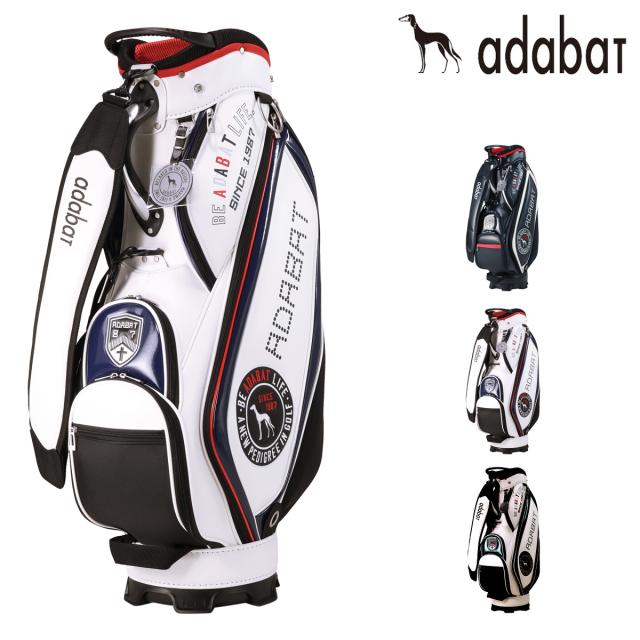 【レビュー投稿で+5%還元】アダバット ゴルフ キャディバッグ カート型 5分割 9型 47インチ メンズABC437 adabat スポーツ 軽量 クリスマス_mp