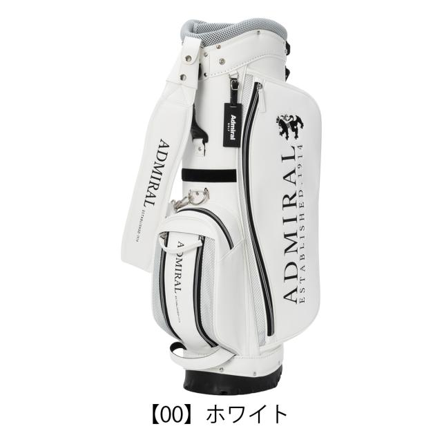アドミラル ゴルフ キャディバッグ スタンドバッグ 9.0型 5分割 約3.7kg マット スタンドキャディバッグ ゴルフバッグ レア ブランド ADMIRAL GOLF ADMG6AC4 アドミラルキャディバッグ_14