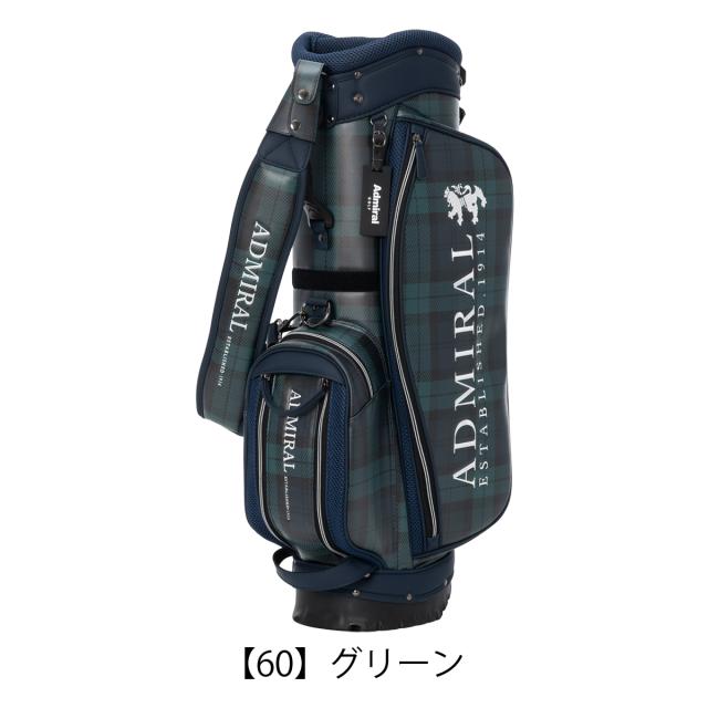 アドミラル ゴルフ キャディバッグ スタンドバッグ 9.0型 5分割 約3.7kg マット スタンドキャディバッグ ゴルフバッグ レア ブランド ADMIRAL GOLF ADMG6AC4 アドミラルキャディバッグ_16
