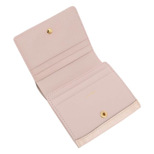 【レビュー投稿で+5％還元】エアリスト 二つ折り財布 ミニ財布 本革 レディース バレエ 24596 airlist | 山羊革 レザー エナメルの通販は