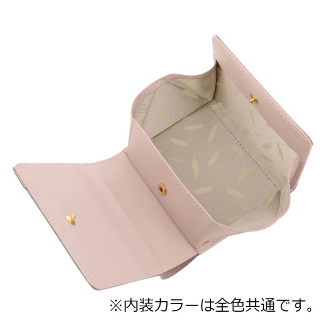 【レビュー投稿で+5％還元】エアリスト 二つ折り財布 ミニ財布 本革 レディース バレエ 24596 airlist | 山羊革 レザー エナメルの通販は