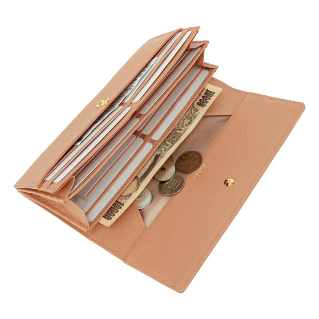 【レビュー投稿で+5％還元】エアリスト 長財布 かぶせ かぶせ長財布 ギャルソン型 レディース 24631 ピリカ PIRIKA airlist 山羊革 レザー 開運 一粒万倍日 sh_of agesugi_sfa_5