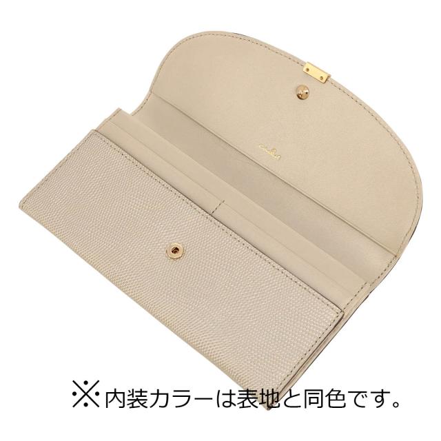 【レビュー投稿で+5％還元】エアリスト 長財布 かぶせ レディース 本革 ルナメタリック 24751 airlist | 牛革 レザー_4