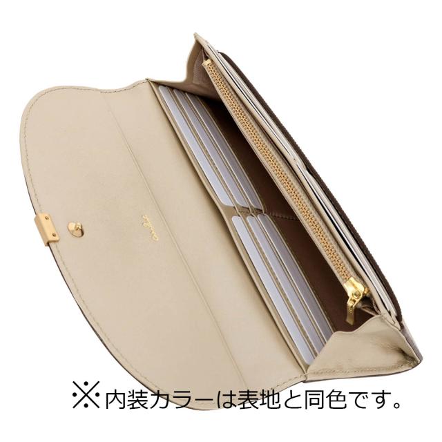 【レビュー投稿で+5％還元】エアリスト 長財布 かぶせ レディース 本革 ルナメタリック 24751 airlist | 牛革 レザー_6
