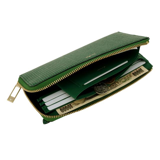 【レビュー投稿で+5％還元】エアリスト 長財布 L字ファスナー L字ファスナー長財布 レディース 25040 ピリカ PIRIKA airlist 山羊革 レザー 開運 一粒万倍日 sh_of agesugi_sfa_6