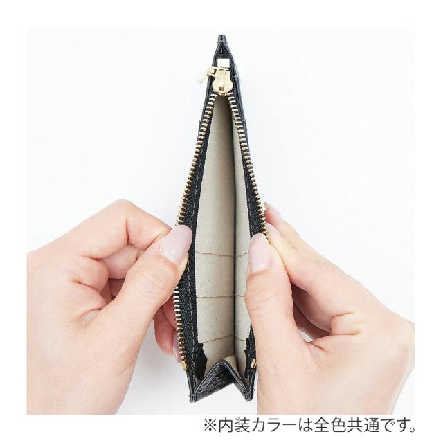 【レビュー投稿で+5％還元】アオネコ 長財布 がま口 小銭入れ取り外し可能 レディース 日本製 an001 aoneco 保護ネコ支援 寄付チケット付 チャリティー waji 本革 レザー 日本製 ネコ 猫 アニマル 縁起 風水 お祝い ギフト プレゼント 開運 一粒万倍日_5
