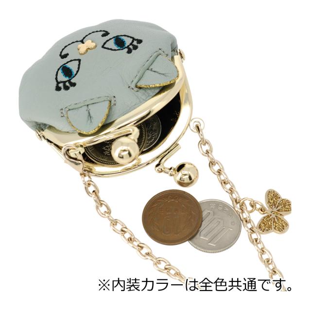 レビュー投稿で+5％還元】アナスイ コインケース がま口 本革 TITI