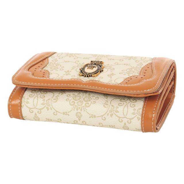 レビュー投稿で+5%還元】アナスイ 二つ折り財布 レディース リーブル