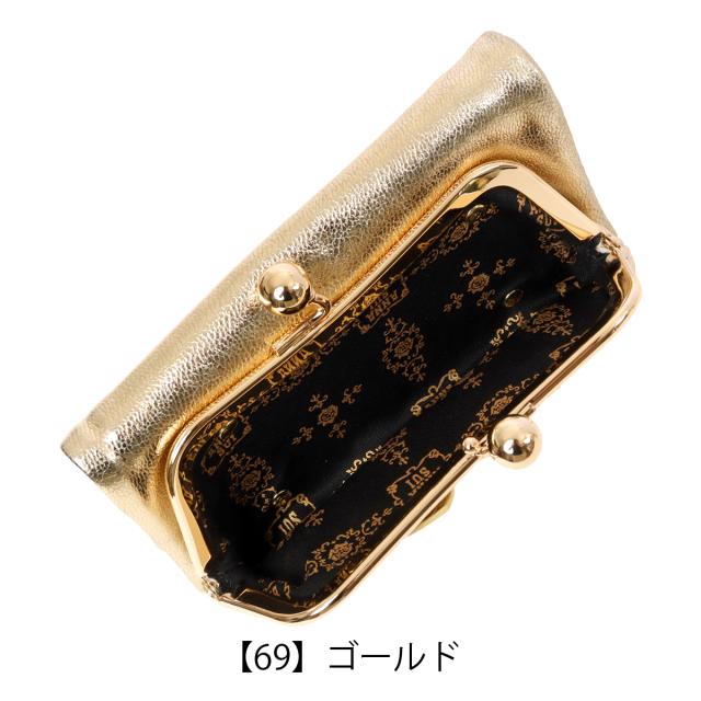 アナスイ 二つ折り財布 がま口 レディース TITIソフト318081 ANNASUI | ミニ財布 猫 ねこ キャット かわいい_16