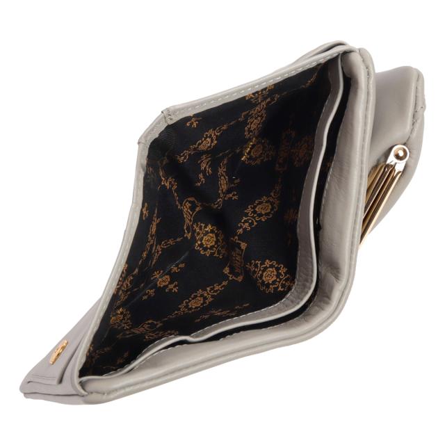 アナスイ 二つ折り財布 がま口 レディース TITIソフト318081 ANNASUI | ミニ財布 猫 ねこ キャット かわいい_5
