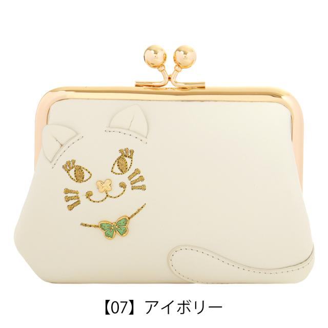 アナスイ コインケース 小銭入れ がま口 レディース TITIソフト318082 ANNASUI | ミニ財布 猫 キャット_9