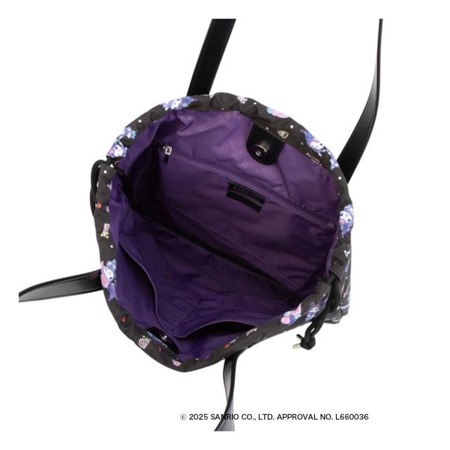 クロミ マイメロディ アナスイ トートバッグ A4 318140 マイメロディ サンリオ 巾着 ANNA SUI × MY MELODY & KUROMI レディース_3