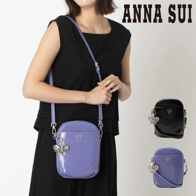 【レビュー投稿で+5％還元】アナスイ ショルダーバッグ ルーチェ レディース 318272 ANNASUI ミニショルダー スマホショルダー 肩掛け 軽量 バタフライ 蝶