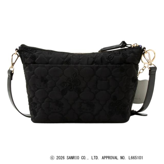 【レビュー投稿で+5％還元】アナスイ ハローキティ ショルダーバッグ HELLO KITTY レディース 318421 ANNASUI 肩掛け キティ チャーム キルティング_2