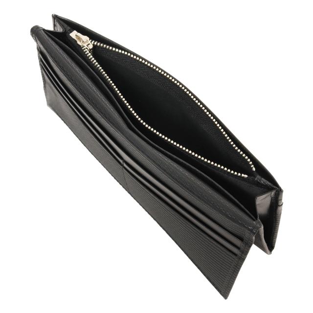 レビュー投稿で+5％還元】アクアスキュータム 長財布 本革 薄造り