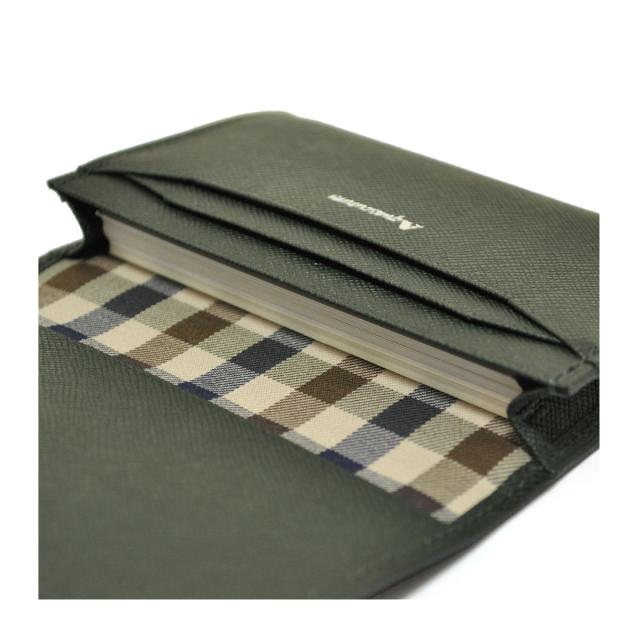 レビュー投稿で+5％還元】アクアスキュータム 名刺入れ メンズ