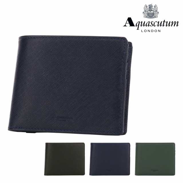【レビュー投稿で+5％還元】アクアスキュータム 二つ折り財布 メンズ カムデン 7110123 Aquascutum｜本革 レザー ブランド 男性 ギフト プレゼント 開運 一粒万倍日 v_other バレンタインの通販は 8,833円