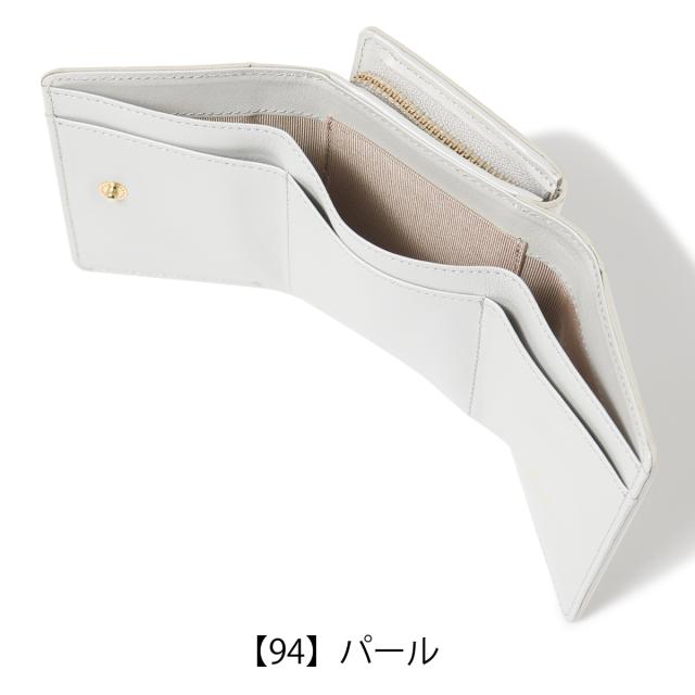 レビュー投稿で+5％還元】アルカン 三つ折り財布 ミニ財布 本革