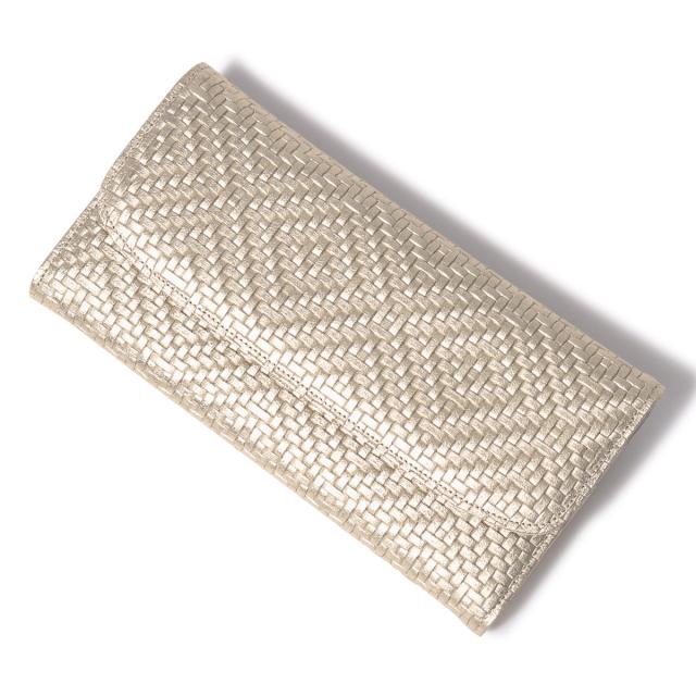 レビュー投稿で+5％還元】アルカン 長財布 かぶせ パネロ レディース