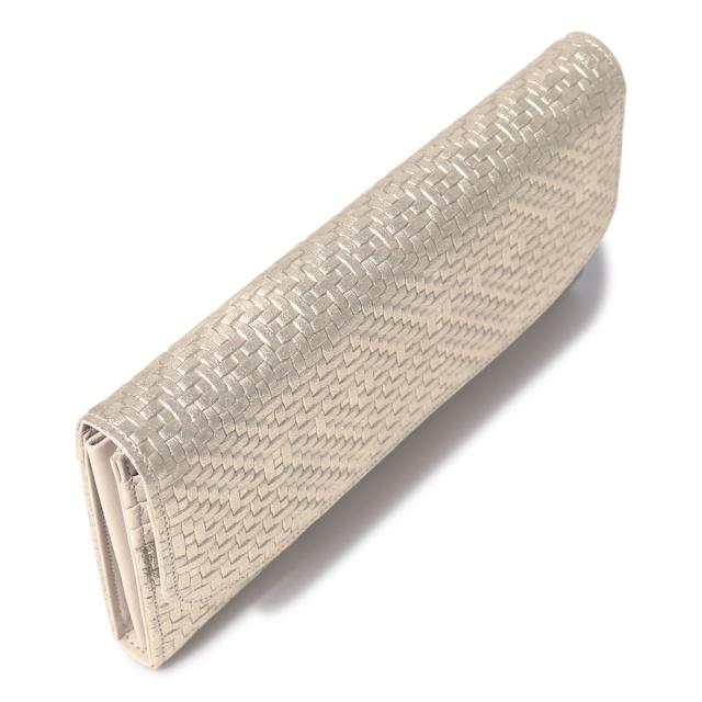 レビュー投稿で+5％還元】アルカン 長財布 かぶせ パネロ レディース