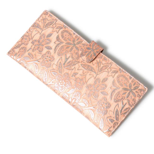 レビュー投稿で+5％還元】アルカン 長財布 薄型 本革 レディース