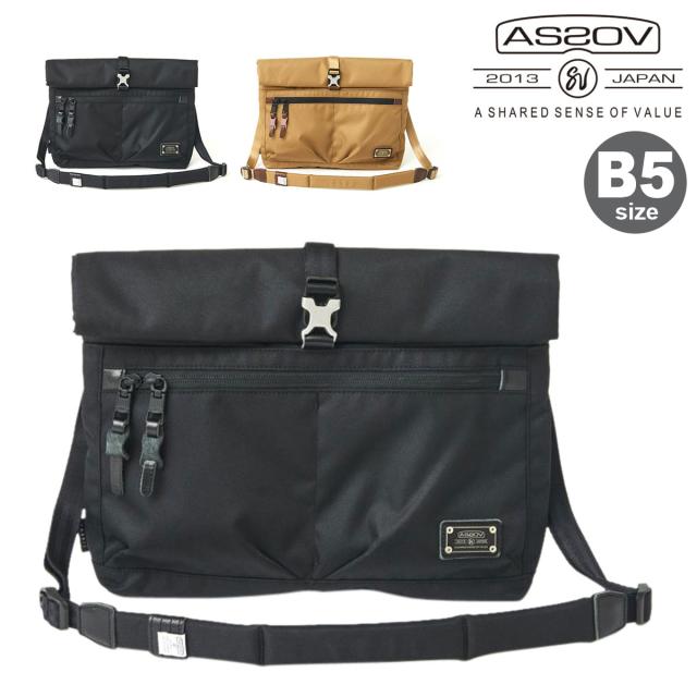 【レビュー投稿で+5％還元】アッソブ ショルダーバッグ B5 コーデュラドビー メンズ レディース 061414 AS2OV CORDURA DOBBY 305D サコッシュ クリスマス_mp クリスマス_wp