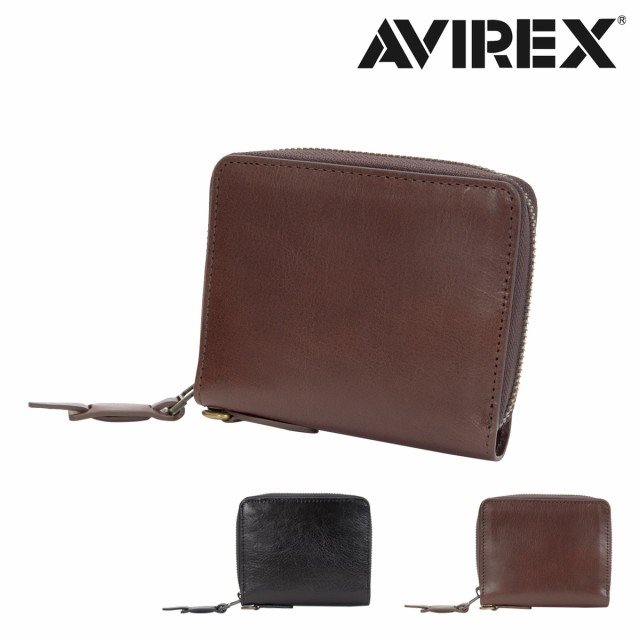 レビュー投稿で+5％還元】アヴィレックス 二つ折り財布 BEIDE AX9101