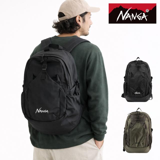 【レビュー投稿で+5％還元】ナンガ リュック メンズ レディース 通学 通勤 軽量 軽い NANGA カジュアル おしゃれ バックパック PC収納 大容量 タウンユース 2層 ビジネス アウトドア B4 30L ECOPAK UR BACKPACK N2502-3M300Z