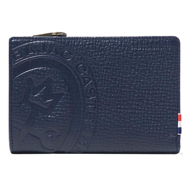 【レビュー投稿で+5％還元】カステルバジャック 二つ折り財布 ピッコロ 本革 メンズ 022615 CASTELBAJAC 型押し 牛革 レザー ビジネス カジュアル シンプル 通勤 男性 開運 一粒万倍日_1