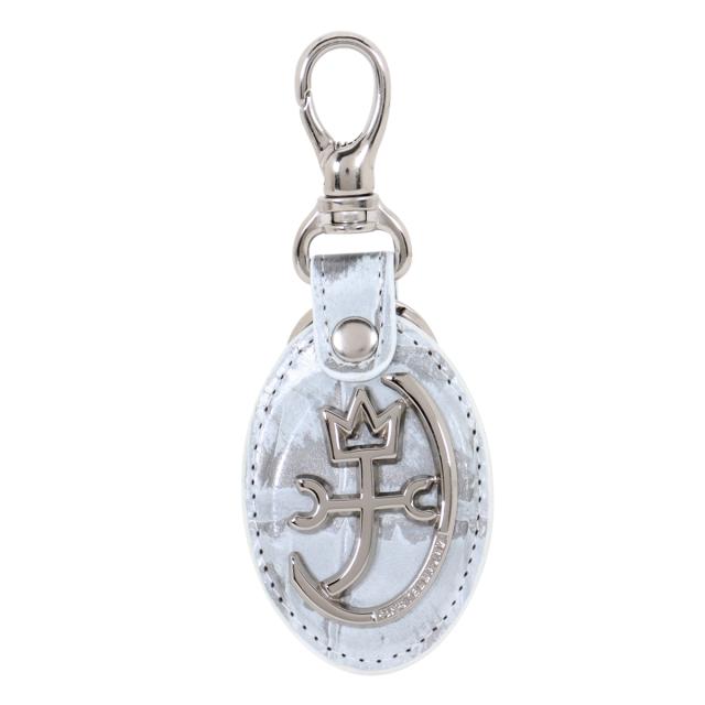 【レビュー投稿で+5％還元】カステルバジャック キーホルダー キーリング 本革 ジプス メンズ 023621 CASTELBAJAC レザー 牛革 メタル箔 ビンテージ風 クリスマス_mp レビュー投稿で+5％還元】カステルバジャック キーホルダー キーリング