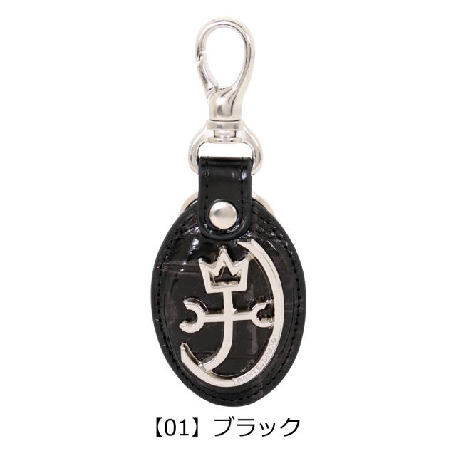 【レビュー投稿で+5％還元】カステルバジャック キーホルダー キーリング 本革 ジプス メンズ 023621 CASTELBAJAC レザー 牛革 メタル箔 ビンテージ風_7
