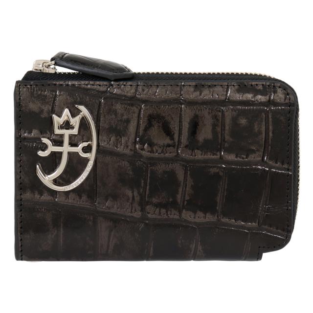 【レビュー投稿で+5％還元】カステルバジャック 二つ折り財布 L字ファスナー 本革 ジプス メンズ 023622 CASTELBAJA