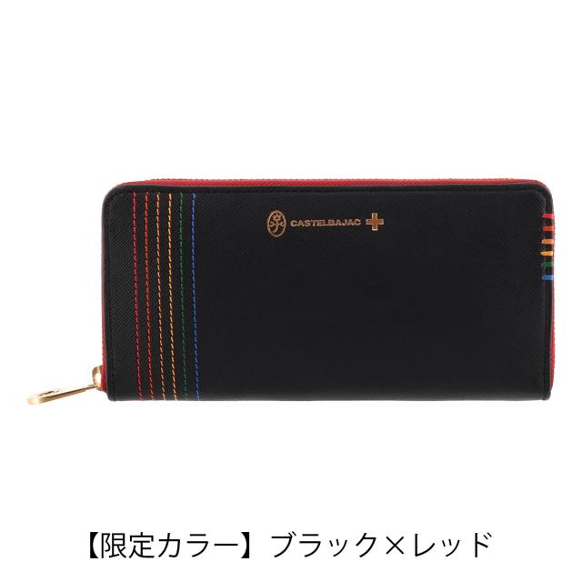 未使用 BOTTEGA VENETAパイソン×レザーラウンドジップ長財布 箱