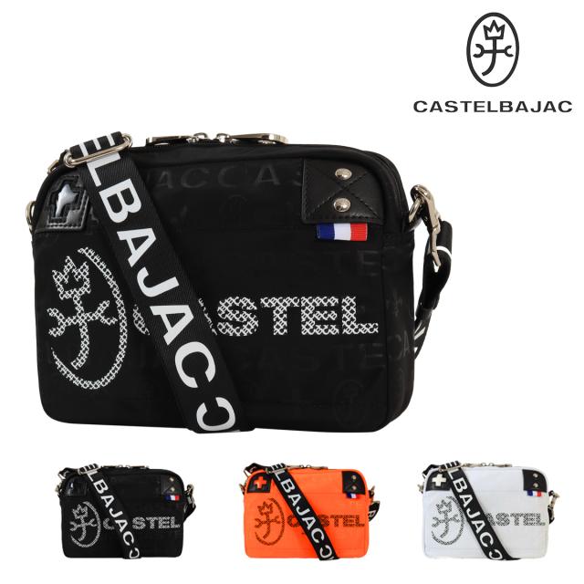 【レビュー投稿で+5％還元】カステルバジャック ショルダーバッグ 横型 ミニショルダー カジュアル メンズ 031121 パセ CASTELBAJAC 軽量 クリスマス_mp