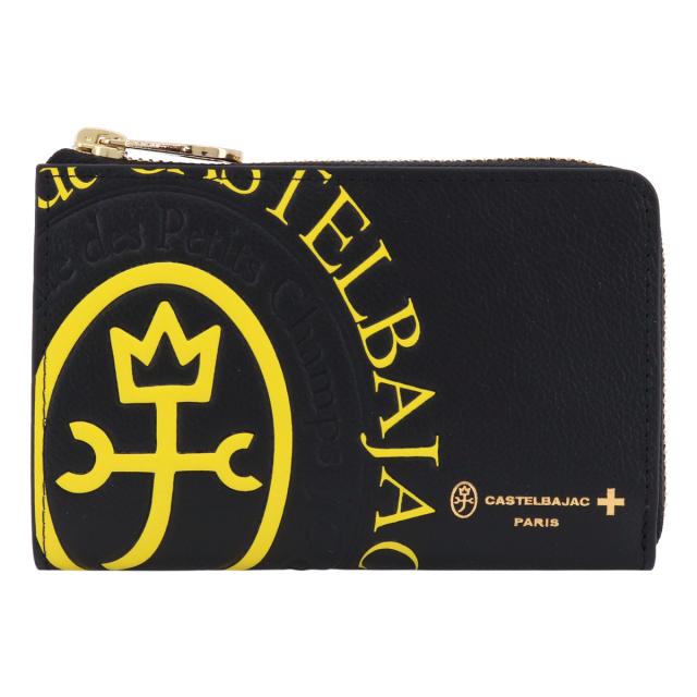 レビュー投稿で+5％還元】カステルバジャック 二つ折り財布 本革