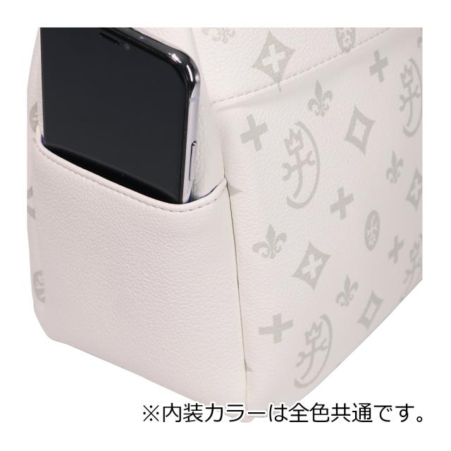 【レビュー投稿で+5％還元】カステルバジャック トートバッグ ミニトート ハンドバッグ ドライビングトート 手持ち カジュアル 048521 サシャ CASTELBAJAC 総柄 横型 キーリング ストラップ_9