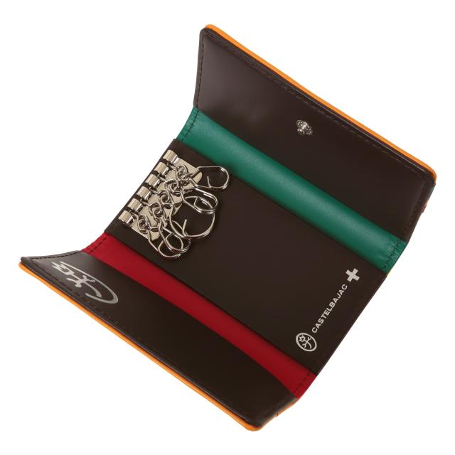 レビュー投稿で+5％還元】カステルバジャック キーケース 牛革 本革