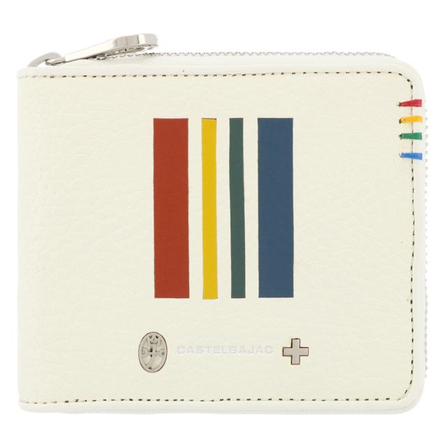 レビュー投稿で+5％還元】カステルバジャック 二つ折り財布 ミニ財布  