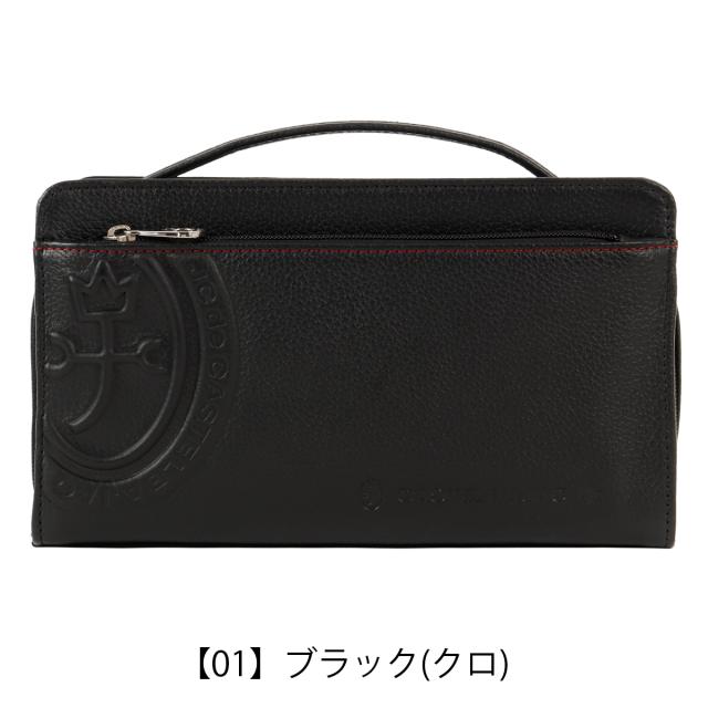【レビュー投稿で+5％還元】カステルバジャック セカンドバッグ ハンドル付き レザー CASTELBAJAC 064232 マーチ クラッチバッグ ポーチ 本革 牛革 フォーマル 冠婚葬祭_8
