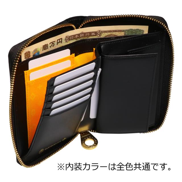 【レビュー投稿で+5％還元】カステルバジャック 財布 二つ折り 二つ折り財布 ラウンドファスナー ミドルウォレット セミ長財布 小銭入れ付き 札入れ 065632 マドレーヌ CASTELBAJAC 天赦日限定 カジュアル 牛革 本革 レザー_9