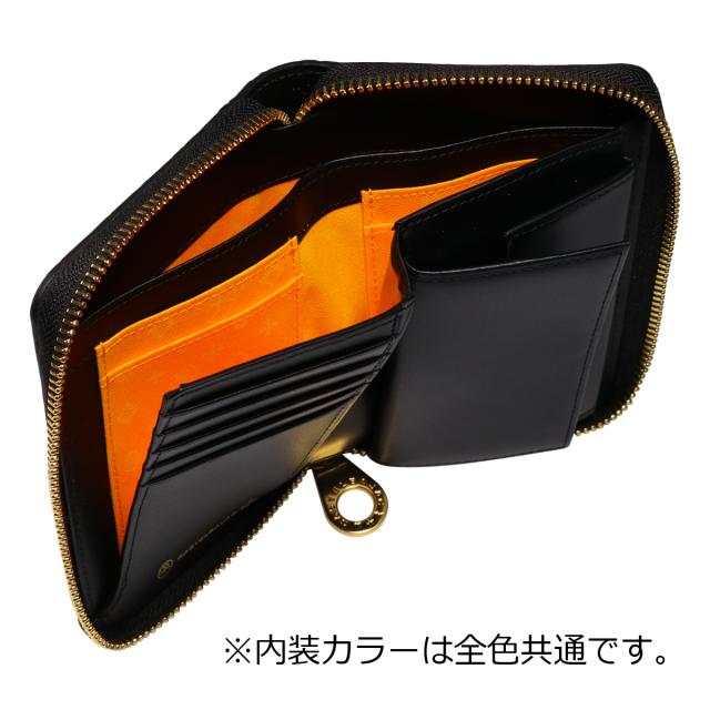 【レビュー投稿で+5％還元】カステルバジャック 財布 二つ折り 二つ折り財布 ラウンドファスナー ミドルウォレット セミ長財布 小銭入れ付き 札入れ 065632 マドレーヌ CASTELBAJAC 天赦日限定 カジュアル 牛革 本革 レザー_8