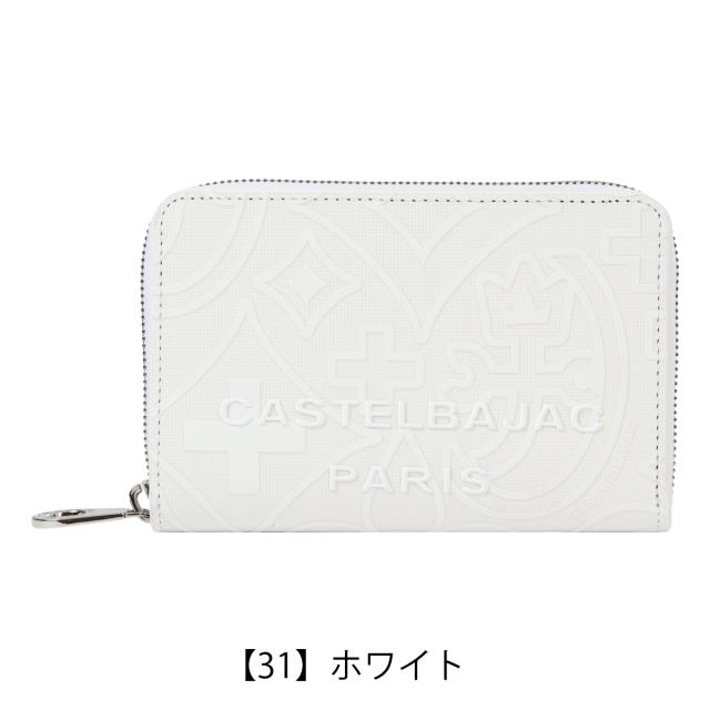 カステルバジャック 財布 ラウンドファスナー セミ長財布 ミドルウォレット 070614 ミカ CASTELBAJAC 大容量 小銭入れ付き 牛革 カード入れ 札入れ カジュアル ギフト プレゼント_12