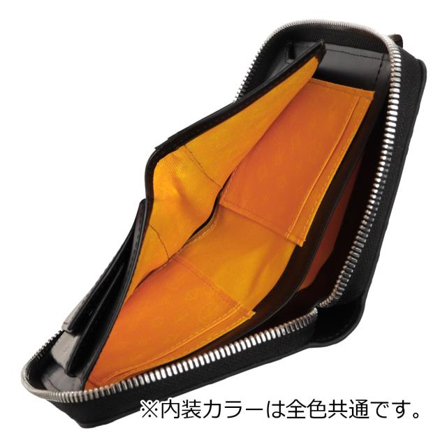 カステルバジャック 財布 ラウンドファスナー セミ長財布 ミドルウォレット 070614 ミカ CASTELBAJAC 大容量 小銭入れ付き 牛革 カード入れ 札入れ カジュアル ギフト プレゼント_4