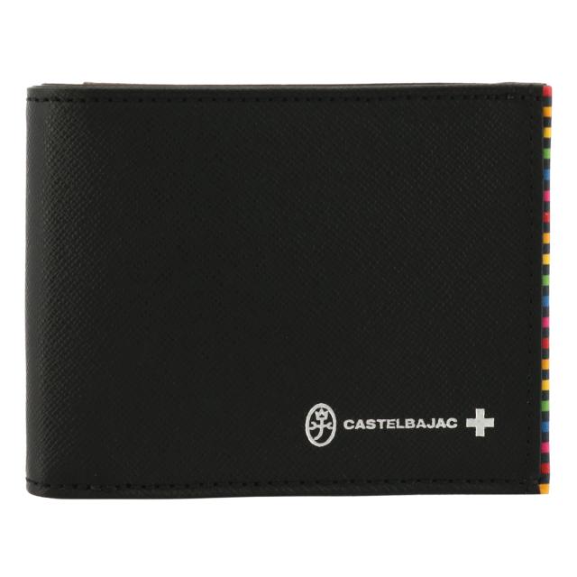 カステルバジャック 二つ折り財布 ブラック CASTELBAJAC 財布  