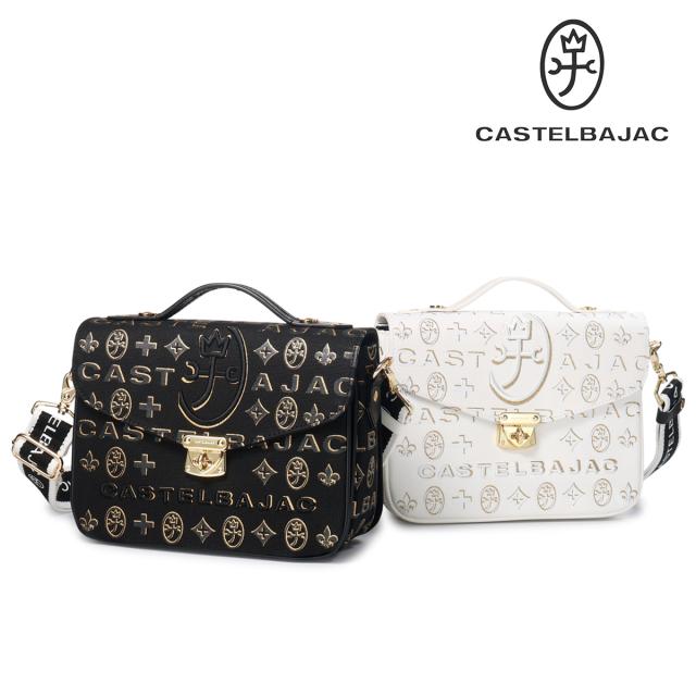 【レビュー投稿で+5％還元】カステルバジャック ショルダーバッグ ハンドバッグ トートバッグ かぶせ 089152 シテ CASTELBAJAC  2WAY ラメ お出掛け 肩掛け 斜め掛け カジュアル 旅行