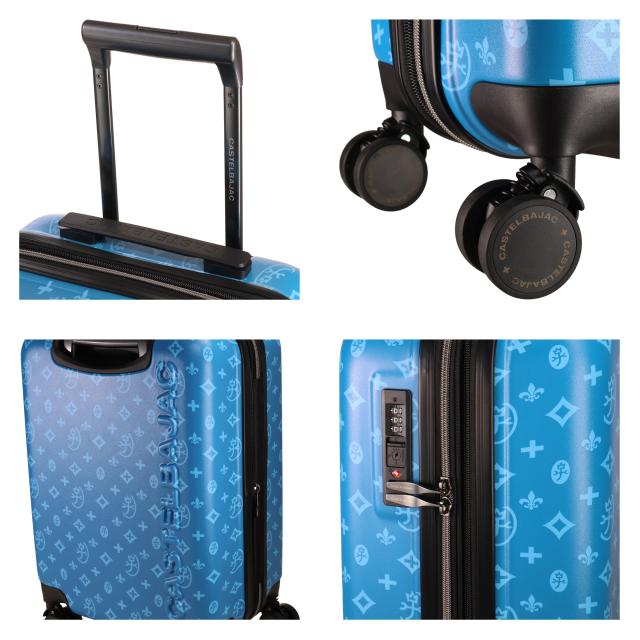 【レビュー投稿で+5％還元】カステルバジャック スーツケース キャリーケース 機内持ち込み 拡張 エキスパンダブル機能 当社限定 別注 TSAロック 54cm 40L 3.2kg メンズ 345230 CASTELBAJAC サシャ SACHA カジュアル オフィス ビジネス 旅行 出張 トラベル 仕事 クリスマス_mp